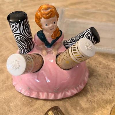 Vintage dresser items