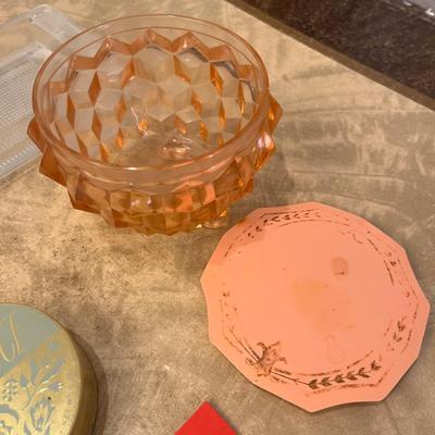 Vintage dresser items