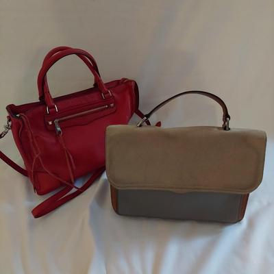 Two Rebecca Minkoff Leather Bags (UB3-BBL)
