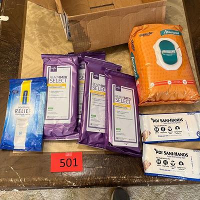 Bathroom wipes