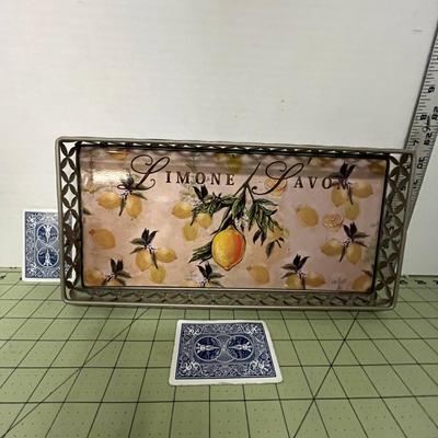 Lemon Decorative Tray