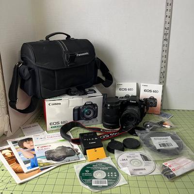 Canon EOS 60D Camera with 2 lenses & Accessories