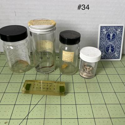 Variety of Specimen Jars