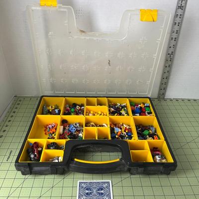 Lego Figurines with Case