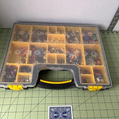 Lego Figurines with Case