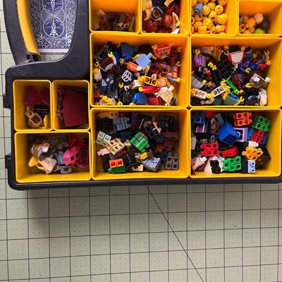 Lego Figurines with Case