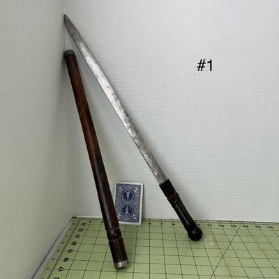 Vintage Sword with Case