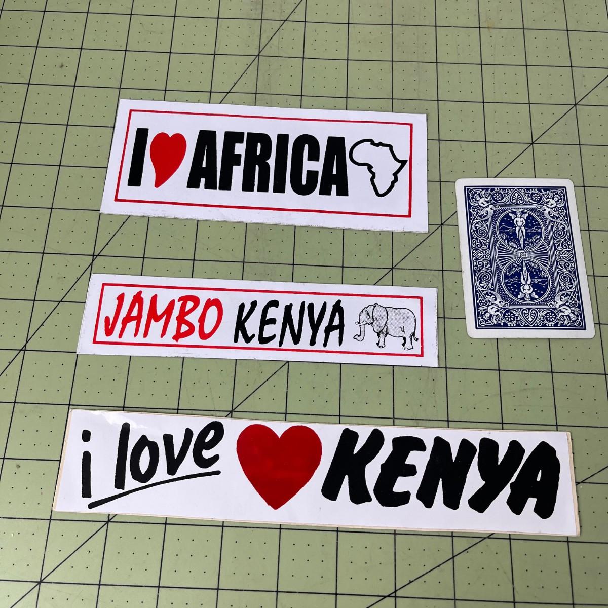 Kenya Stickers