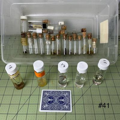 Variety of Biology Specimen Jars
