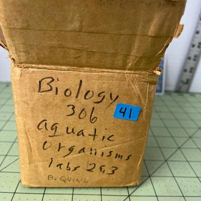 Variety of Biology Specimen Jars