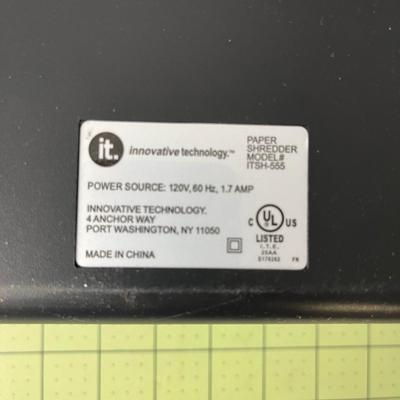 Innovative Technology - Paper Shredder