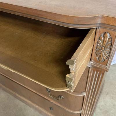 4-Drawer Wood Dresser 