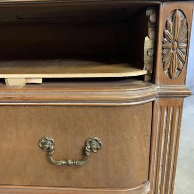 4-Drawer Wood Dresser 