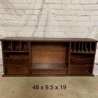 Wooden Document Organizer