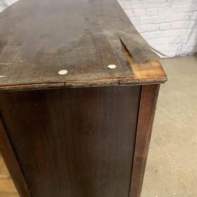 Antique Wooden Dresser - 4 Drawers