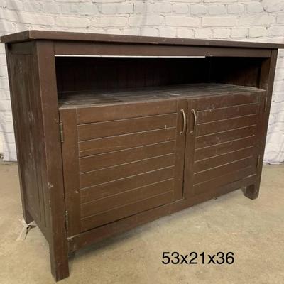 Brown Media Console