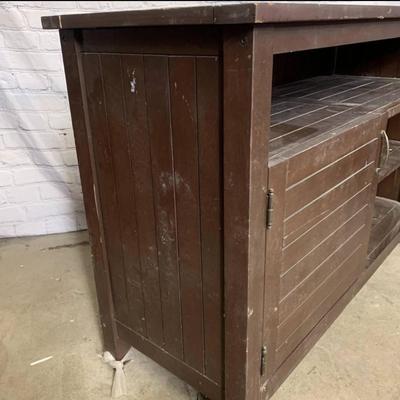 Brown Media Console