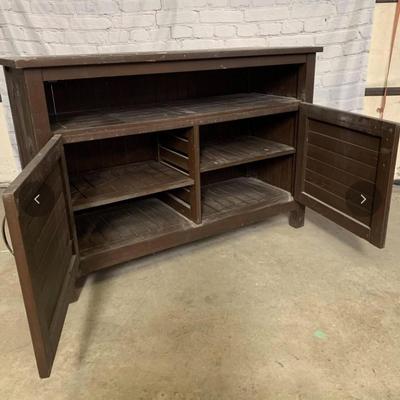 Brown Media Console