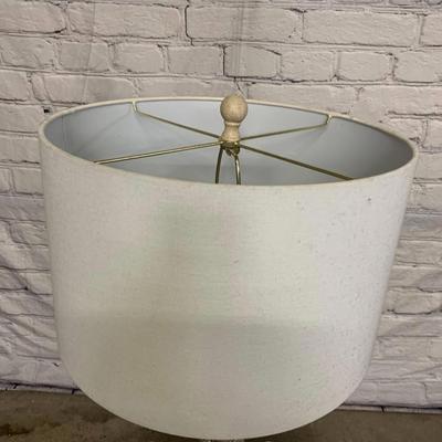Whitewash Table Lamp