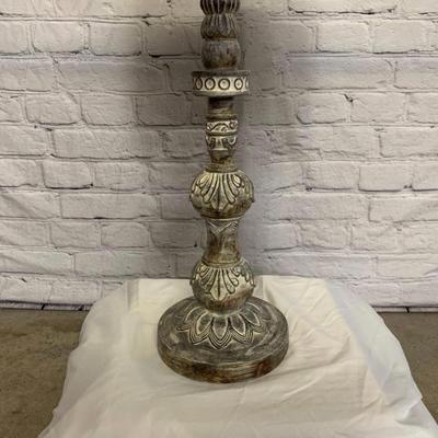 Whitewash Table Lamp