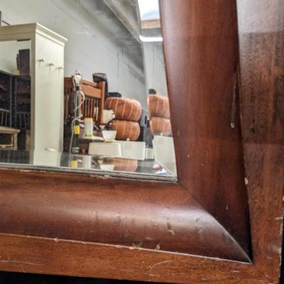 Mirror with Wood Frame