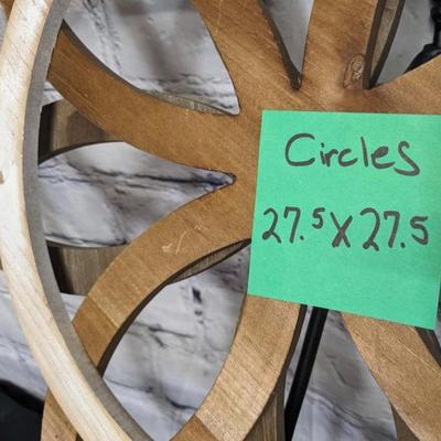 Wood Circle Wall Decor