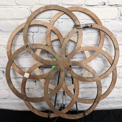 Wood Circle Wall Decor