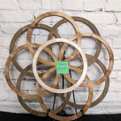 Wood Circle Wall Decor