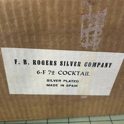 F.B. Rogers Silver Company Goblets (6)