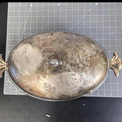 Silver Serving Dish