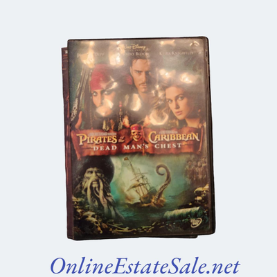 PIRATES OF THE CARIBBEAN DEAD MENS CHEST DVD
