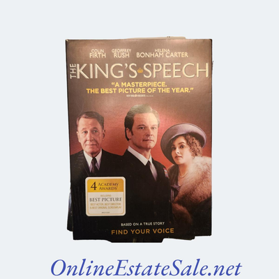 THE KINGS SPEECH DVD