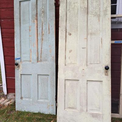 Lot of 7 Vintage Doors