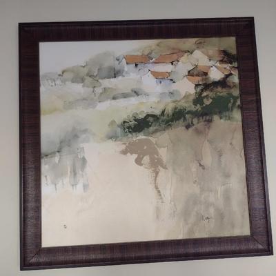 Framed Art Print on Canvas by Wagner