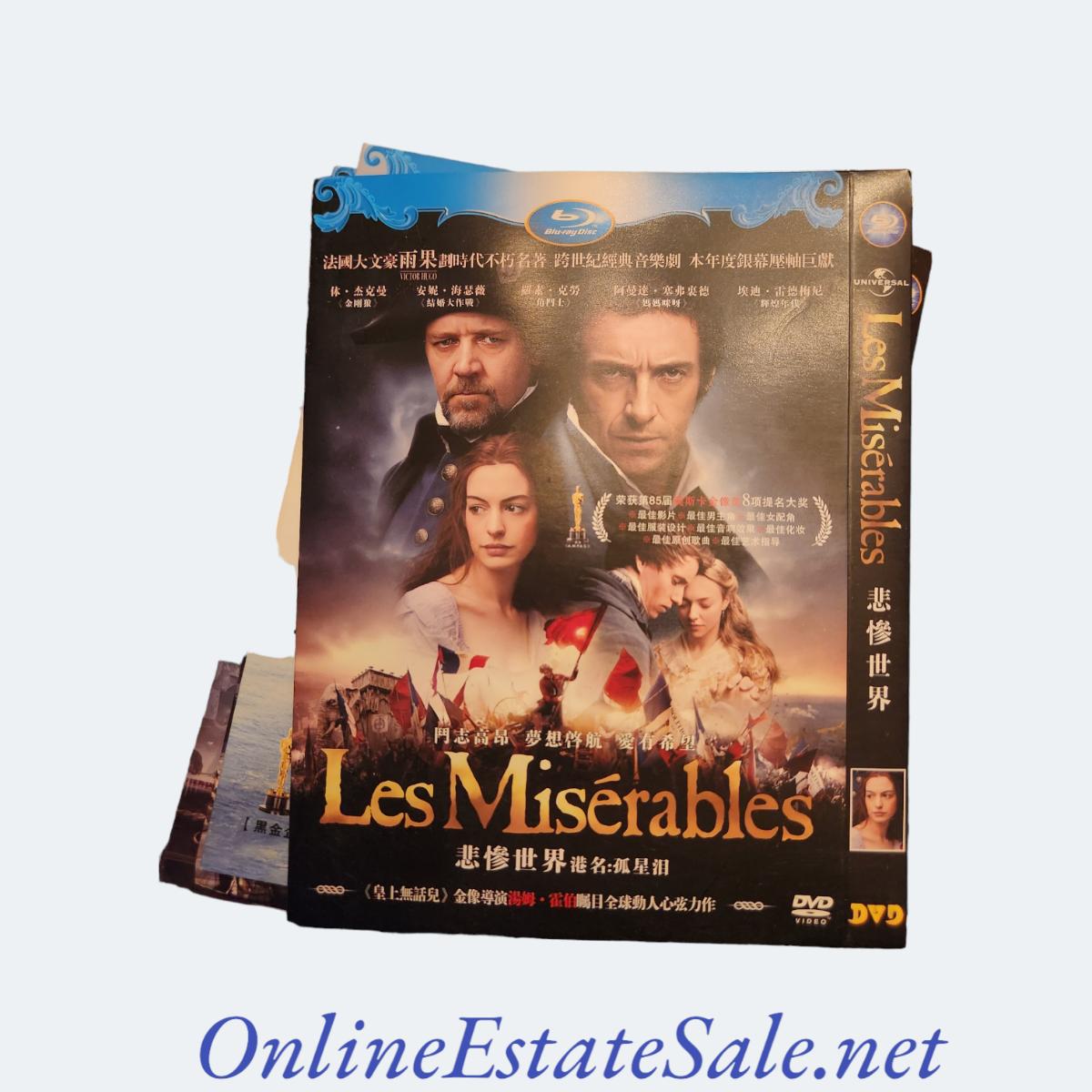 LES MISERABLES DVD | EstateSales.org