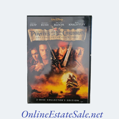 Pirates Of The Caribbean DVD