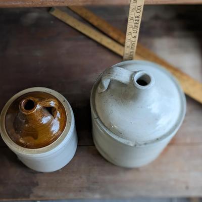 2 Sweet Vintage, Intact Moonshine Jugs