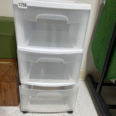 3. Drawer storage cabinet