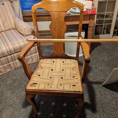 Wonderful Solid Oak Chair