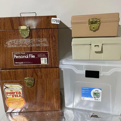 Storage boxes