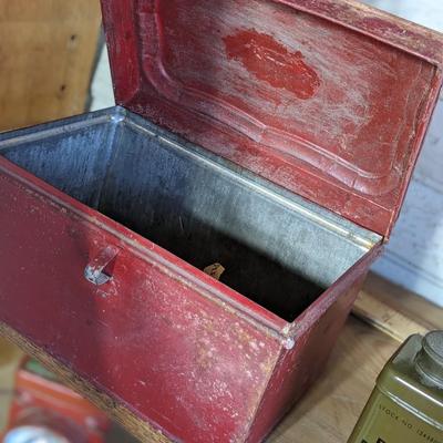 Collection of 4 Vintage Tins