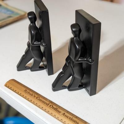 Art Deco Chris Collicott Bookends - For Kikkerland