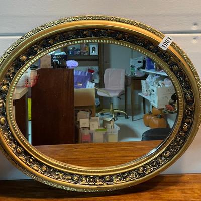 Oval mirror