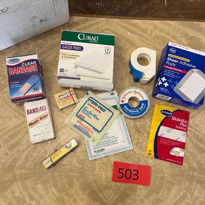 First Aid supplies