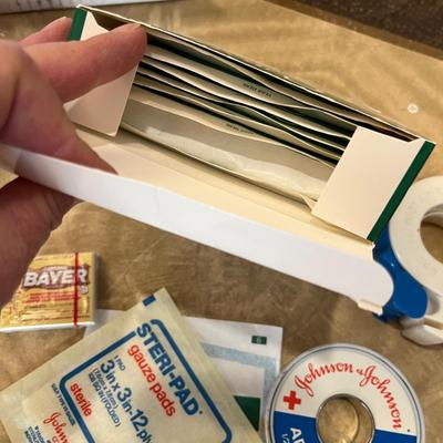 First Aid supplies