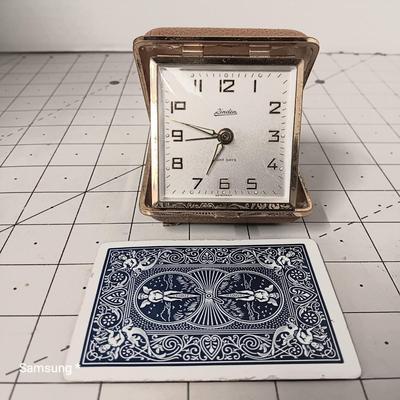 Linden Analog Pocket Clock