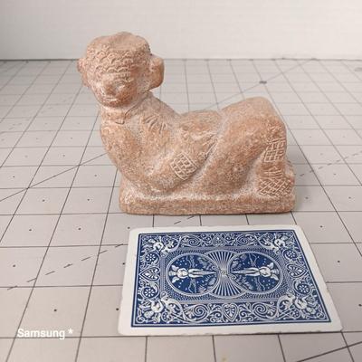 Ceramic Pottery Chacmool Figurine Sculpture
