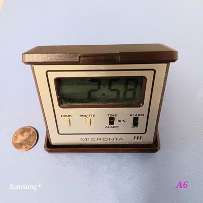 Micronta Digital Pocket Clock