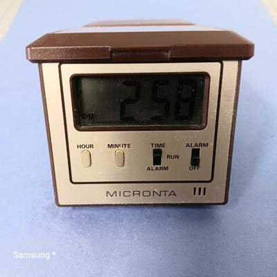 Micronta Digital Pocket Clock