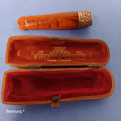 Vintage WDC Cigarette Holder with Case